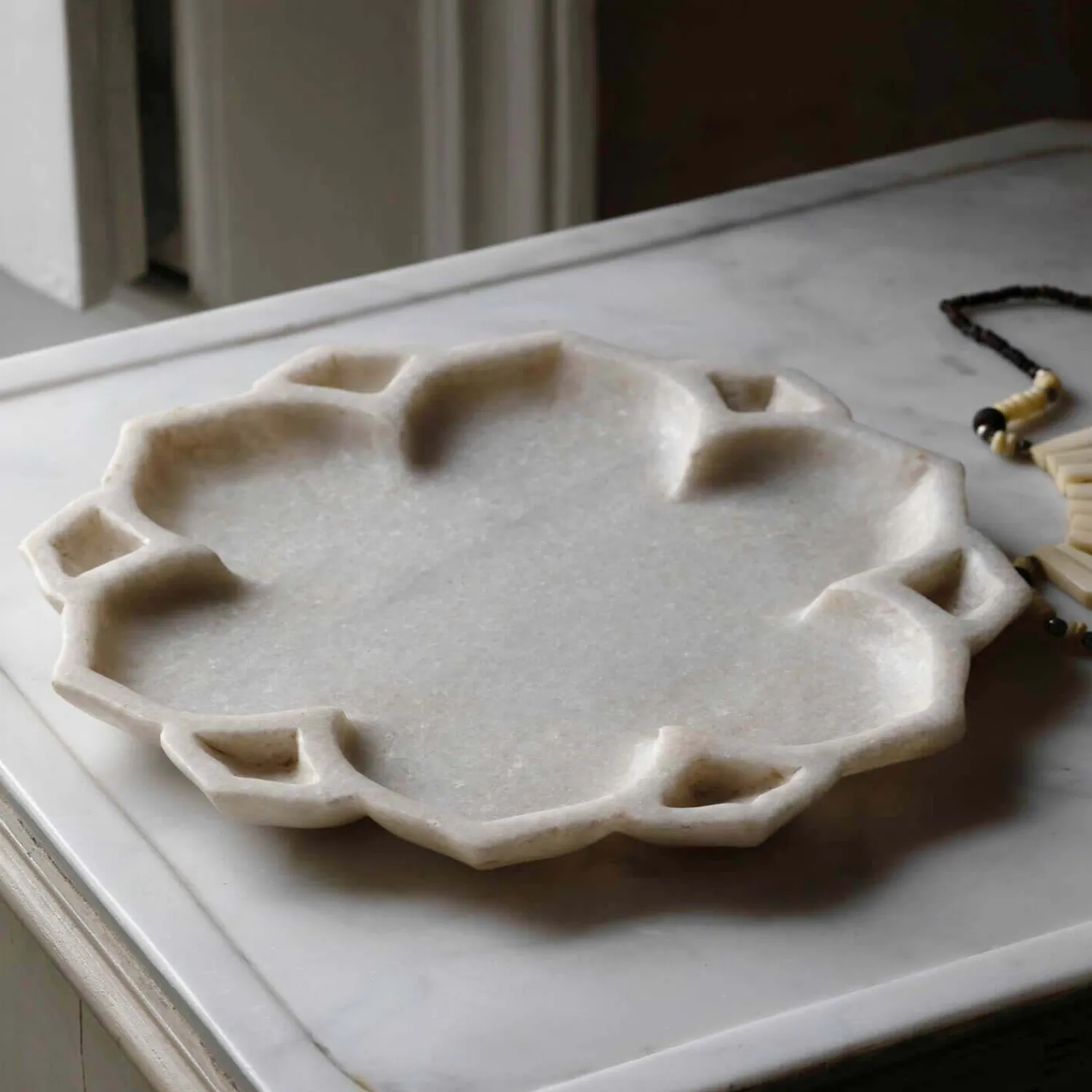 Graham & Green Marble Trinket Plate