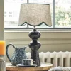 Graham & Green Marino Black Table Lamp