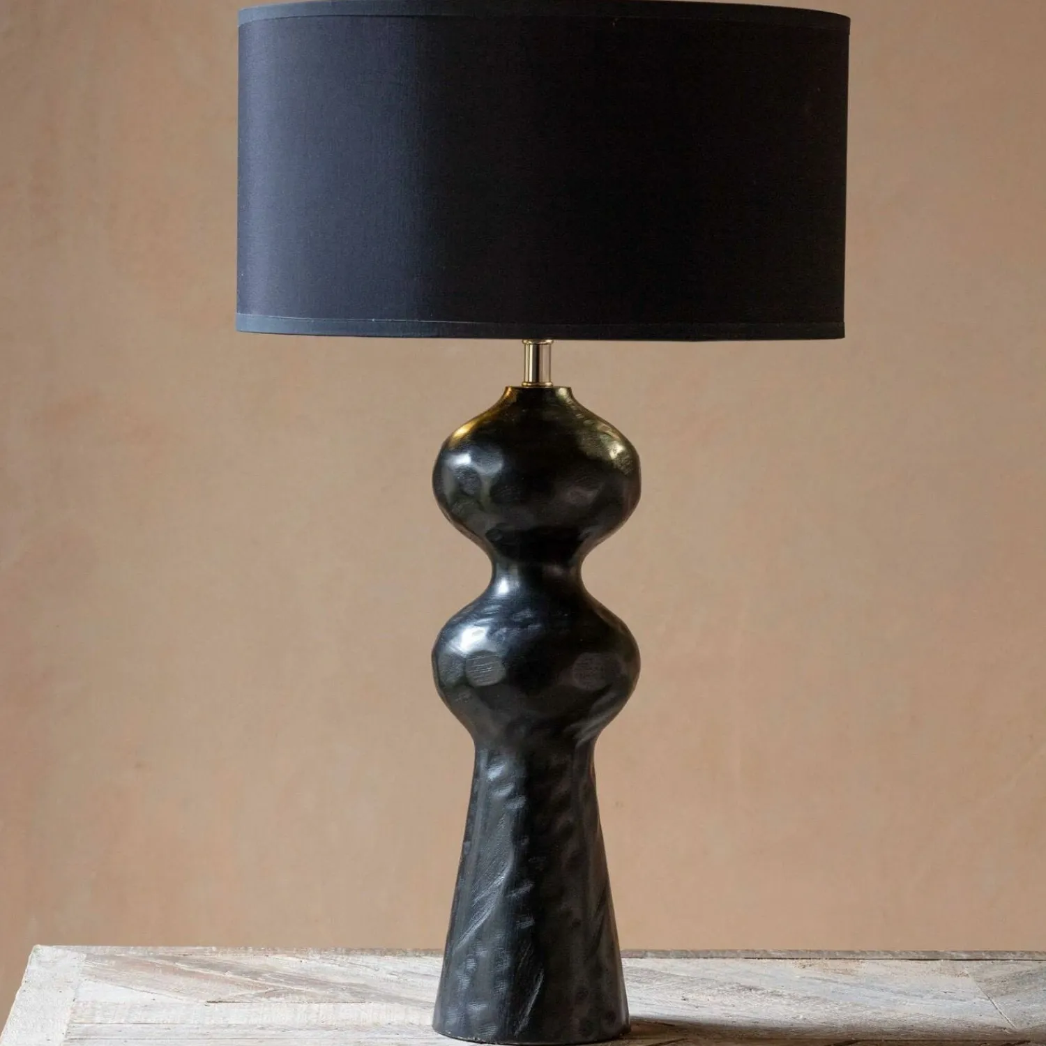 Graham & Green Marino Black Table Lamp