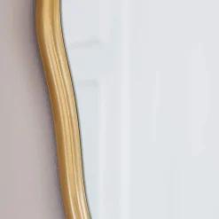 Graham & Green Matilda Round Gold Mirror