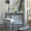 Graham & Green Maxi Grey Mother of Pearl Dressing Table