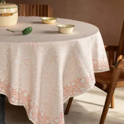 Graham & Green Merielle Block Printed Tablecloths