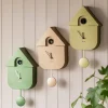 Graham & Green Metallic Cuckoo Wall Clocks