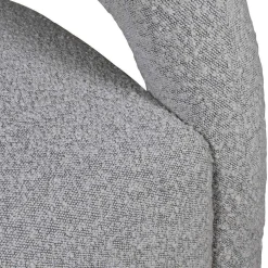 Graham & Green Mika Grey Bouclé Armchair