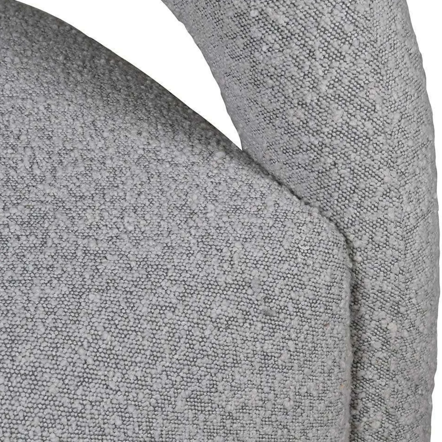Graham & Green Mika Grey Bouclé Armchair