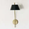 Graham & Green Miller Black Wall Light