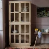 Graham & Green Mimosa Four Door Glass Cupboard