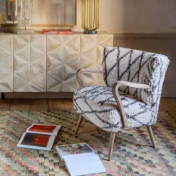 Graham & Green Mina Printed Armchair