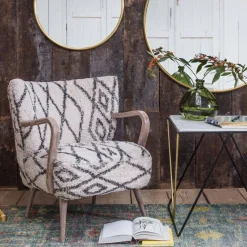 Graham & Green Mina Printed Armchair