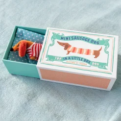 Graham & Green Mini Sausage Dog In A Box