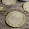 Graham & Green Miro Moss and Lilac Placemat