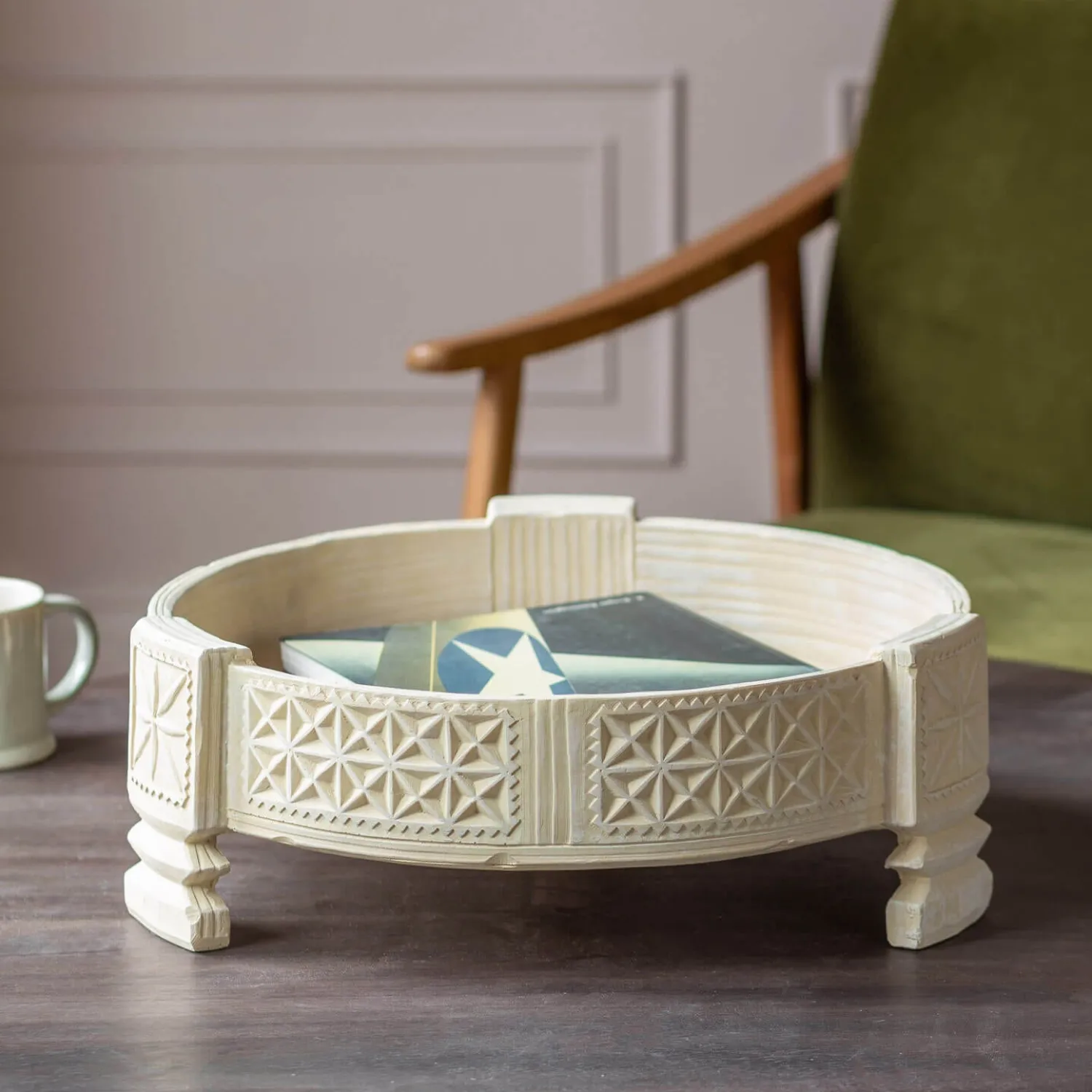 Graham & Green Mishka Carved Tray