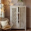 Graham & Green Momoka Hand-Carved Cupboard