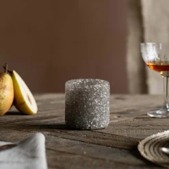 Graham & Green Mora Grey Tealight Holder