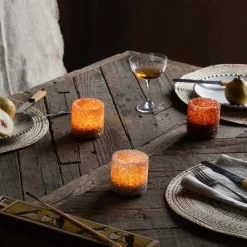 Graham & Green Mora Grey Tealight Holder