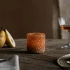 Graham & Green Mora Orange Tealight Holder