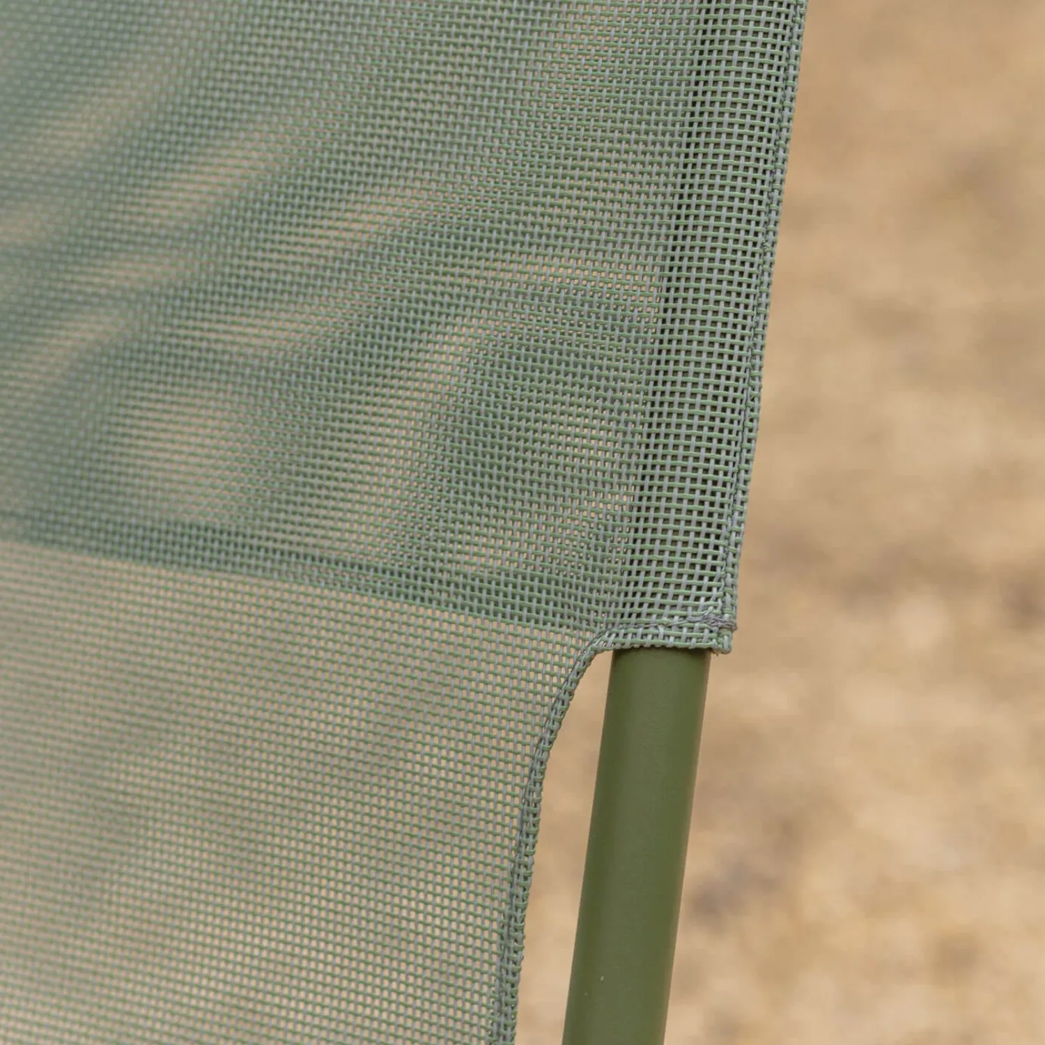 Graham & Green Moss Green Balcony Table and Two Chairs Set