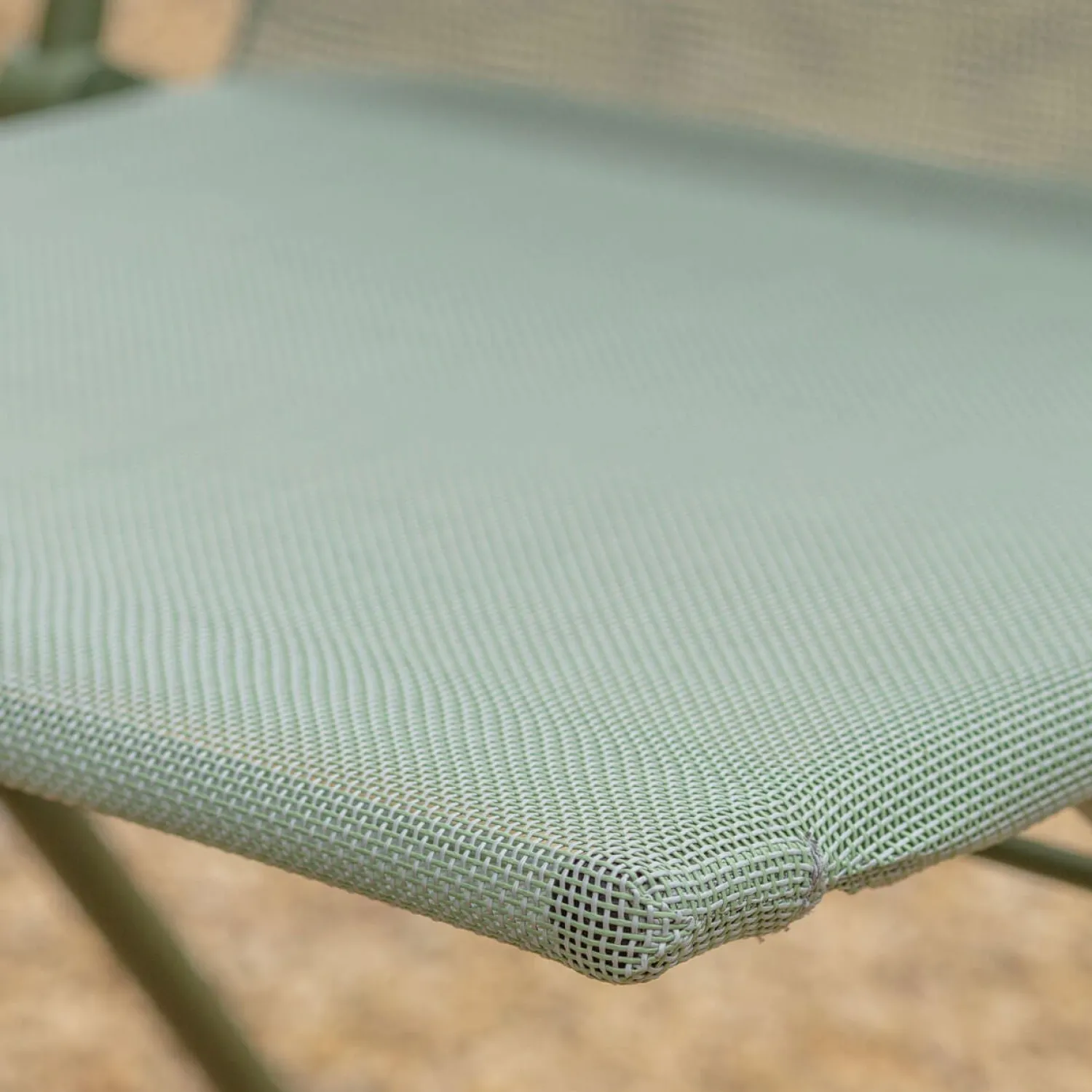 Graham & Green Moss Green Balcony Table and Two Chairs Set