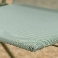 Graham & Green Moss Green Balcony Table and Four Chairs Set
