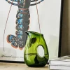 Graham & Green Moss Green Jug with Hole