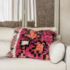 Graham & Green Myla Dark Pink Cushion