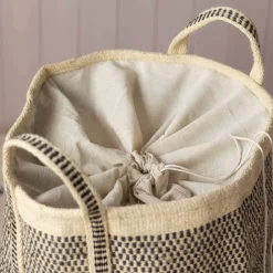 Graham & Green Natural Jute Laundry Baskets
