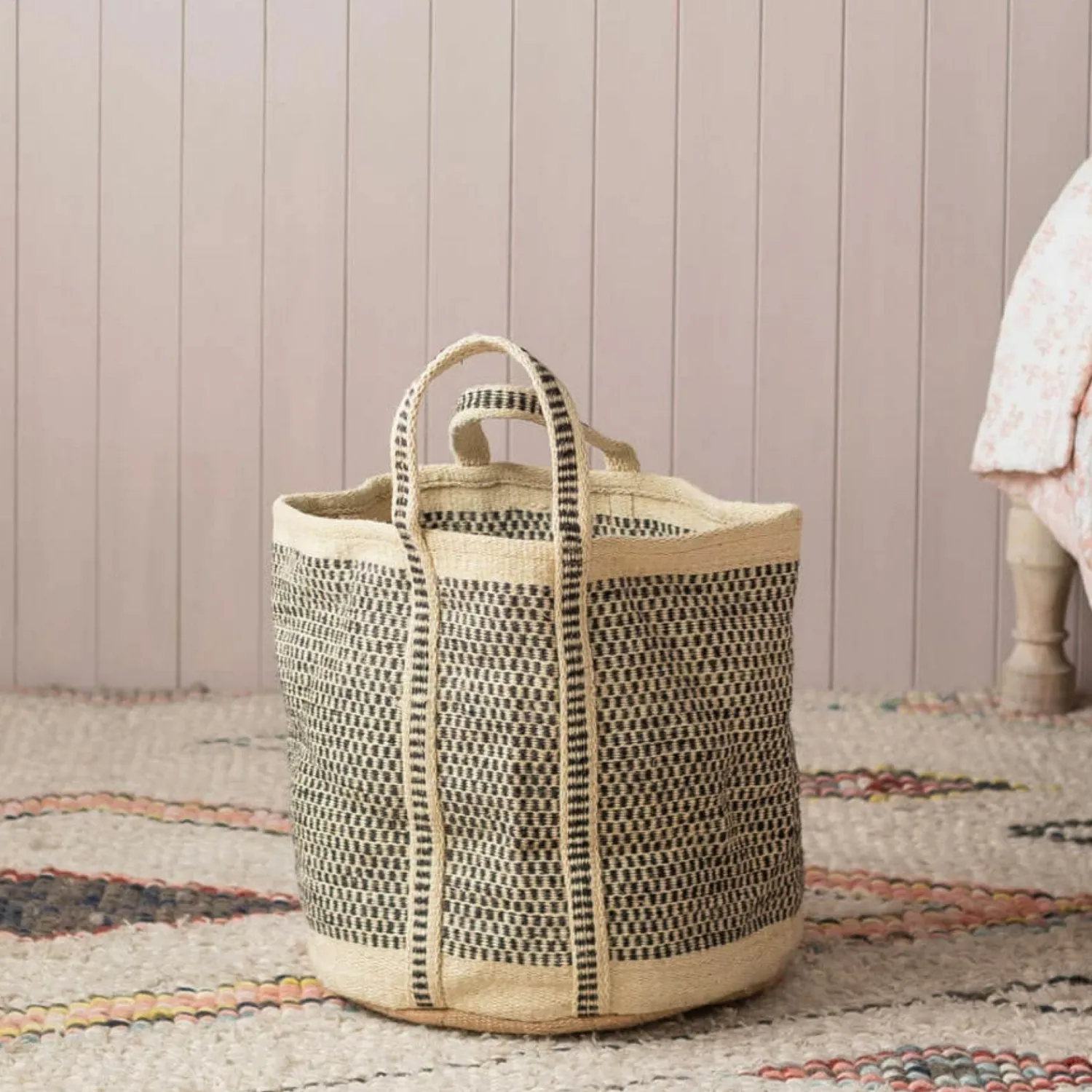 Graham & Green Natural Jute Storage Baskets