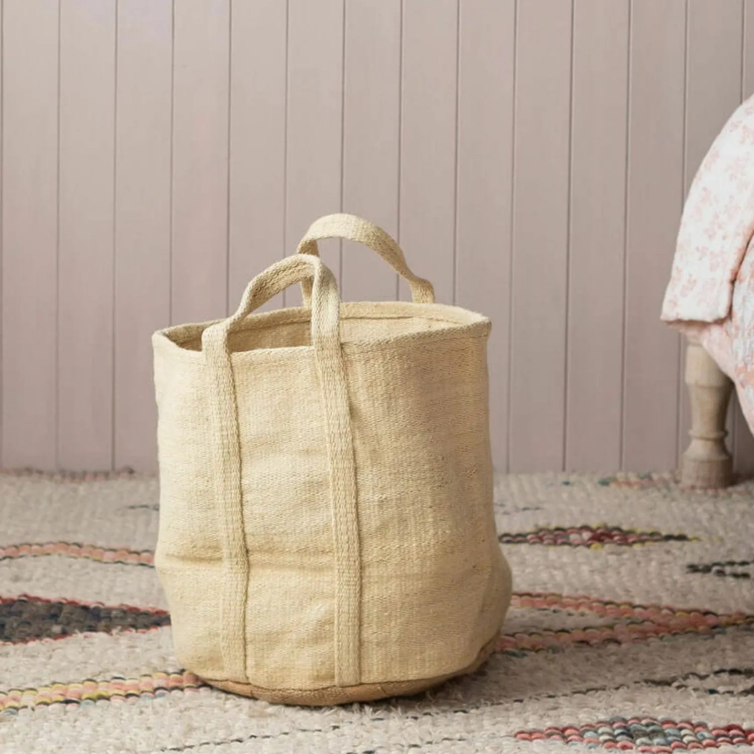 Graham & Green Natural Jute Storage Baskets