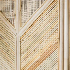 Graham & Green Natural Rattan Arched Screen