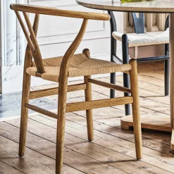 Graham & Green Natural Rattan Emperor Scandi Chair
