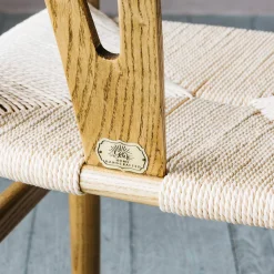 Graham & Green Natural Rattan Emperor Scandi Chair