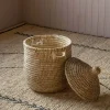 Graham & Green Natural Seagrass Laundry Basket