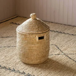 Graham & Green Natural Seagrass Laundry Basket