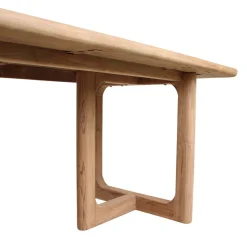 Graham & Green Noa Teak 6 Seater Rectangular Outdoor Dining Table