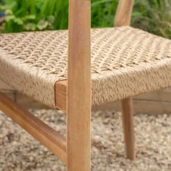 Graham & Green Noa Teak Outdoor Dining Armchair