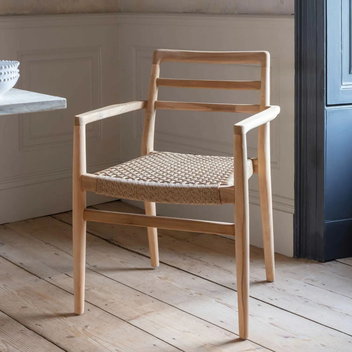 Graham & Green Noa Teak Outdoor Dining Armchair