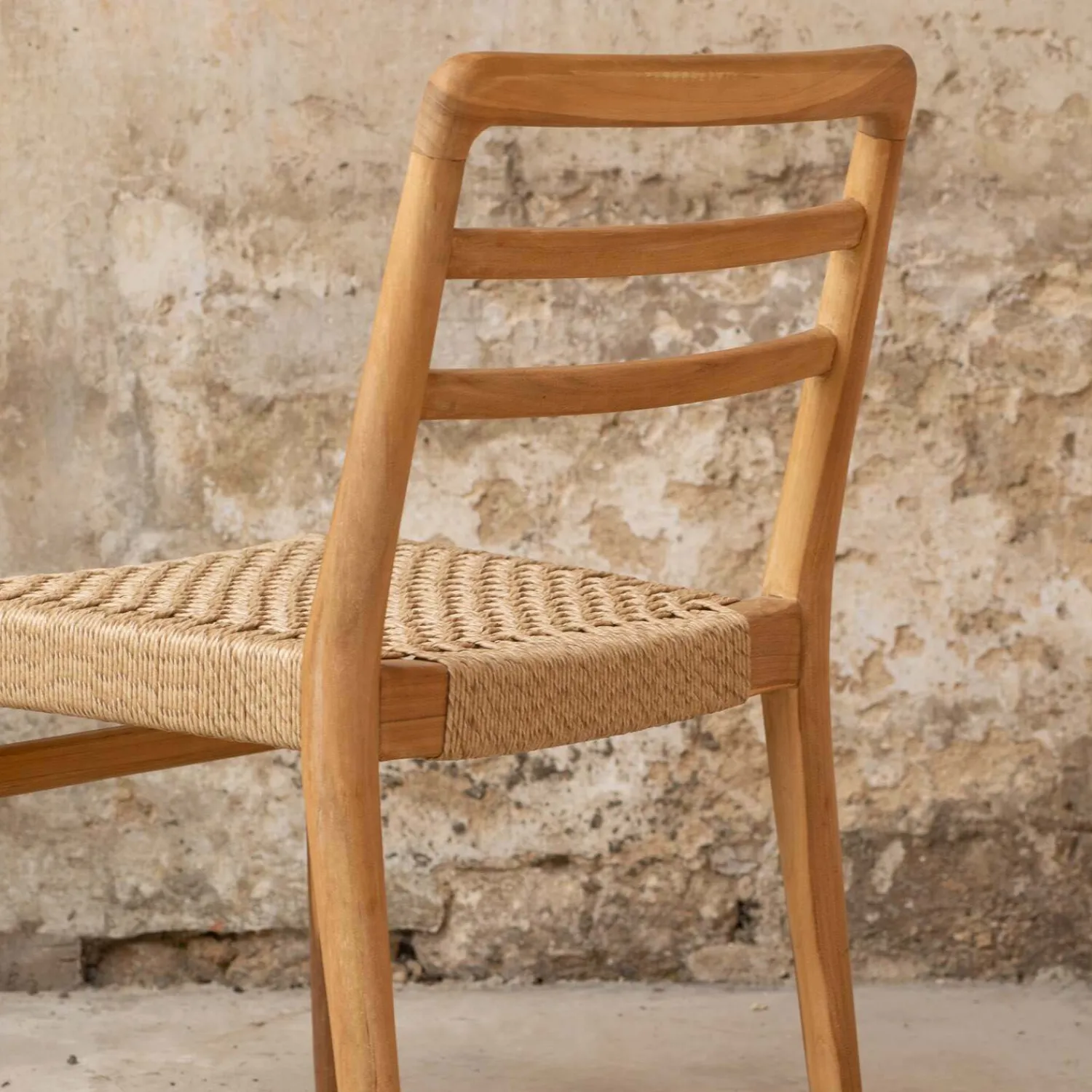 Graham & Green Noa Teak Outdoor Dining Chair