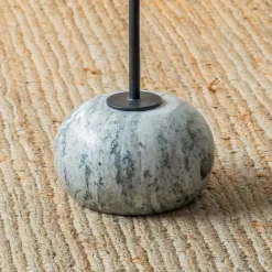 Graham & Green Noland Wood and Marble Side Table