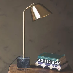 Graham & Green Olsen Brass Table Lamp