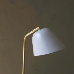 Graham & Green Olsen Grey Table Lamp