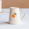 Graham & Green Orange Branch Motif Mini Jug