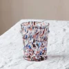 Graham & Green Orange Speckled Glass