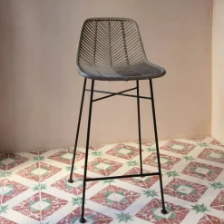 Graham & Green Oslo Clay Kitchen Stool
