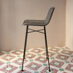 Graham & Green Oslo Clay Kitchen Stool