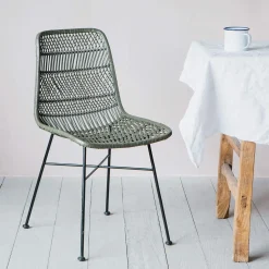 Graham & Green Oslo Olive Green Dining Chair