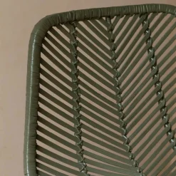 Graham & Green Oslo Olive Green Kitchen Stool