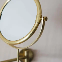 Graham & Green Ovin Antique Gold Extension Wall Mirror
