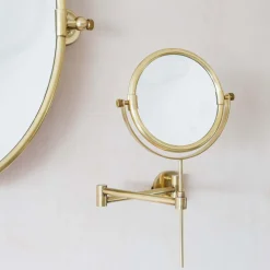 Graham & Green Ovin Antique Gold Extension Wall Mirror