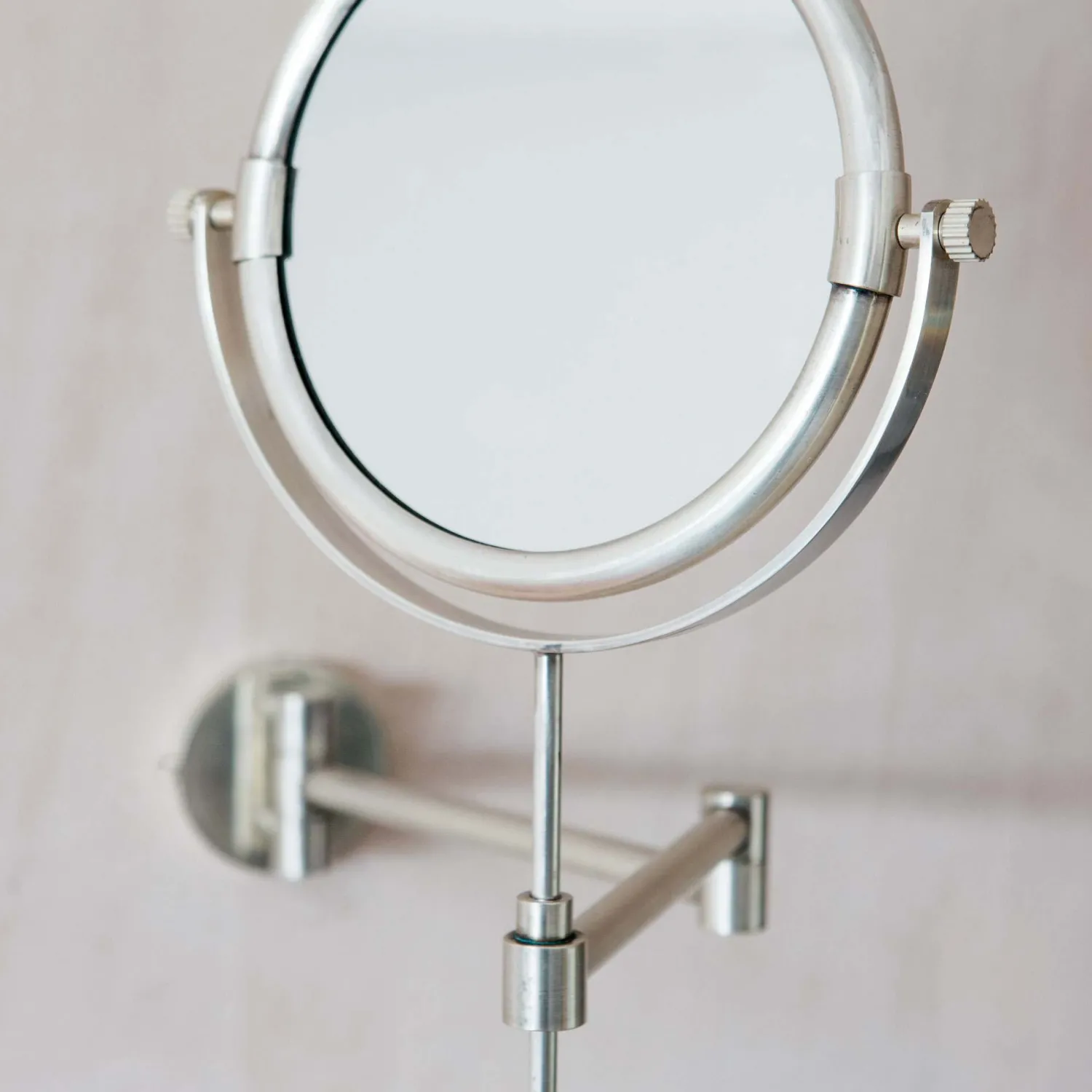 Graham & Green Ovin Antique Silver Extension Wall Mirror
