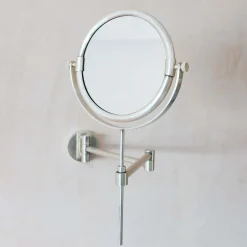 Graham & Green Ovin Antique Silver Extension Wall Mirror